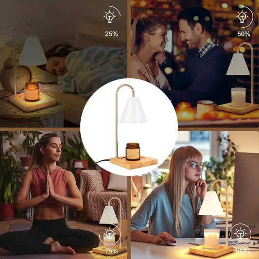 Dimmable Candle Warmer Lamp